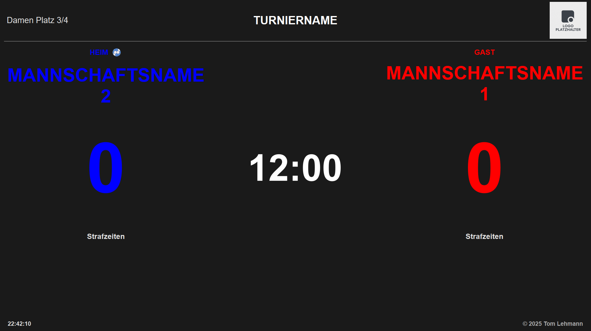 Screenshot Handball Pro Scoring